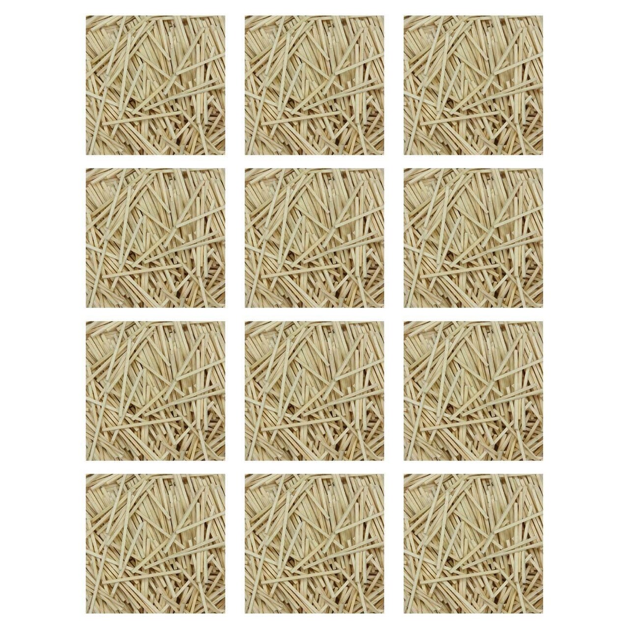 Mini Craft Sticks, Natural, 2-9/16", 500 Per Pack, 12 Packs
